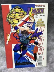 Ninjak #00 - Valiant Comics Comic Buch eingetütet & mit Kartonunterlage - Bild 1 von 2