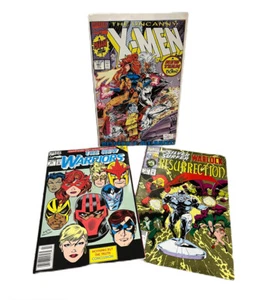 Vintage Comic Books X-Men 1991, Silver Surfer 1993, New Warriors 1992 MARVEL Lot - Picture 1 of 7