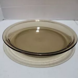 PYREX #209 Piatto torta 8,5 pollici Piatto da forno vetro colorato trasparente - Foto 1 di 4
