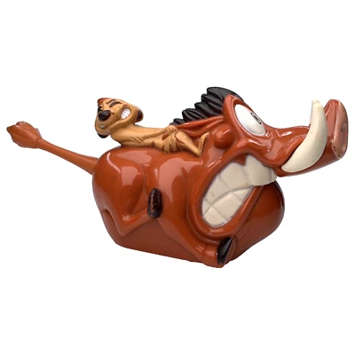 Игрушка-пулбэк The Lion King Timon and Pumbaa 1994 Burger King детская еда Disney - Изображение 1 из 3