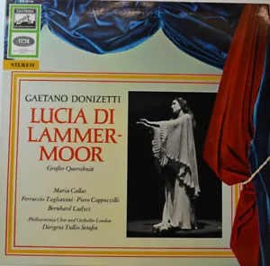 DONIZETTI - LUCIA DI LAMMERMOOR - QUERSCHNITT - CALLAS - SERAFIN 12" LP (Y2034) - Bild 1 von 2