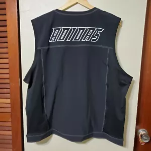 Adidas FB Hype Vest GN4645 Training Black Logo Full Zip. Men’s size large - Picture 1 of 11