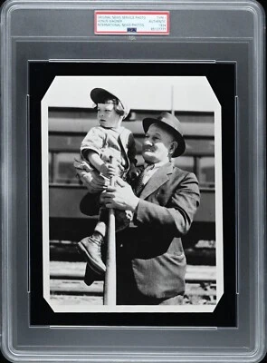 Foto Honus Wagner 1934 tipo 1 noticias internacionales fotos 6,5 x 8,5 PSA de colección Foto 1 de 3
