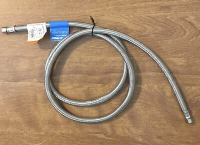 "Conector para máquina de hielo certificado para electrodoméstico M65 B 5 pies de longitud 1/4"" FCM X 1/4"" FCM nuevo" Foto 1 de 4