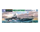 AOSHIMA 05104 1/700th WWII AIRCRAFT CARRIER HMS ILLUSTRIOUS PLASTIC MODEL KIT 