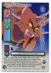 Juego de cartas coleccionables Inuyasha Kassen Rey de la Tribu Pantera ultra raro 1ª edición #116 muy bueno - Imagen 1 de 2