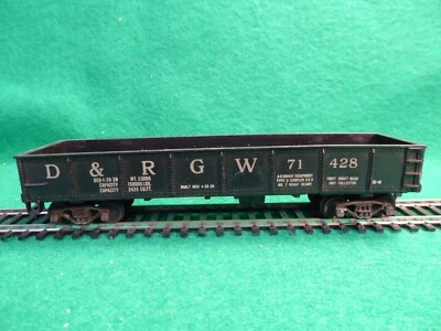 vintage mantua ho scale d&rgw gondola car #71428 - Image 1 of 4