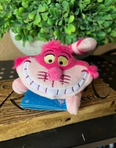 Disney Genuine Cheshire Cat Alice in the Wonderland Plush Shoulder Magnetic - Picture 1 of 3