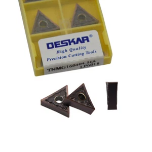 10pcs DESKAR TNMG160404-HA TNMG331-HA LF6018 CNC Carbide Insert - Picture 1 of 4