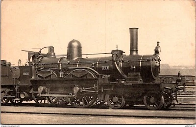 24195 cpa Train Locomotive Compagnie de l'Ouest - Photo 1/2