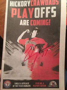 Luke Jackson Atlanta Braves  Signed Autograph Hickory Minor Leave Program - Picture 1 of 1