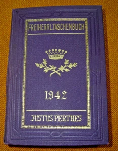 Gothaisches Genealogisches Taschenbuch d. Freiherrl.Häuser,Teil A, 92.Jahrg.1942 - Bild 1 von 5