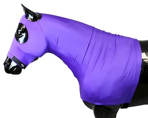 Sleazy Sleepwear for Horses Genuine Stretch Hood Purple Large - Picture 1 of 1