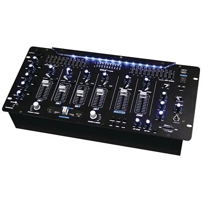 	Pyle 6 Channel Mixer Bluetooth DJ Controller Stereo Mixer Professional Sound	 - Image 1 of 4