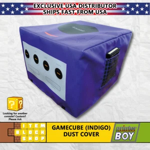 GameCube Indigo Konsole System Staubschutz Vinyl - Bild 1 von 1