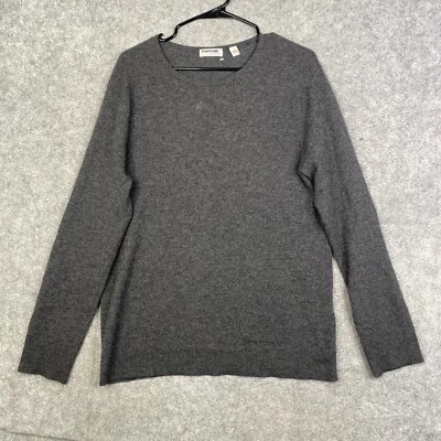 Pantone Cashmere By Uniqlo 100% Cashmere Sweater Gray Size Medium - Image 1 of 4