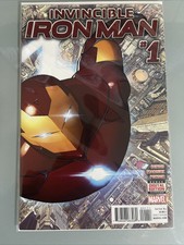 INVINCIBLE IRON MAN (2015) #1 David Marquez Wraparound Cover A; First Printing