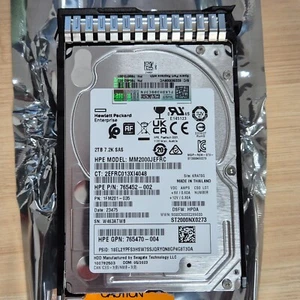MM2000JEFRC HP 765452-002 2TB 12G SAS 7.2K SFF 2.5" 512e HARD DRIVE Proliant HPE - Picture 1 of 3