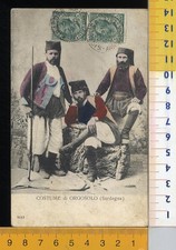 20446] NUORO - COSTUME DI ORGOSOLO _ 1911