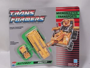 Autobot ERECTOR 1990 Transformers G1 sellado vintage Micromaster - Imagen 1 de 3