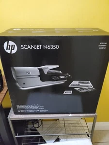 NEW Open Box HP ScanJet N6350 Flatbed Scanner ***SEALED*** BRAND NIB - Picture 1 of 3