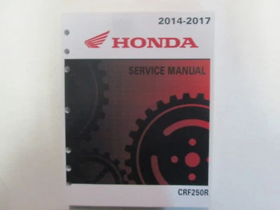 2014 2015 2016 2017 Honda CRF250R Crf 250R Servicio Reparar Tienda Manual Nuevo - Imagen 1 de 4