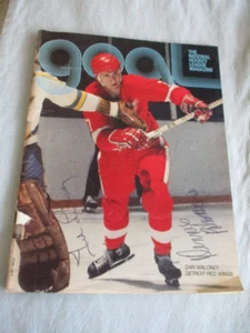 Detroit Red Wing Goal Magazine Program vs. Pittsburgh Penguins 26.01.1978 - Bild 1 von 7