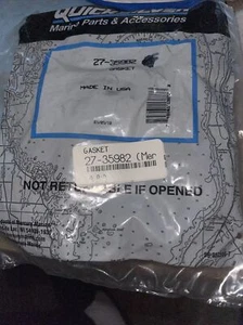 QUICKSILVER,MERCURY MARINE,GASKET @3;P/N 27-35982. - Picture 1 of 4