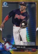 2018 BOWMAN CHROME NATIONAL CONVENTION GOLD PRIZM REFRACTORS YOU PICK 