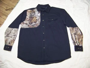 Men's Realtree Long Sleeve Shooting Shirt - L (42-44) - Picture 1 of 9