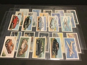 1955 Edwards Transport Present and Future Set of 25 Cards Sku186S - Picture 1 of 5