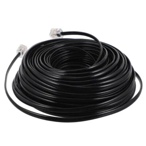 4-rdzeniowy przedłużacz telefoniczny kabel telefoniczny 4-rdzeniowy kabel stacjonarny - Zdjęcie 1 z 12