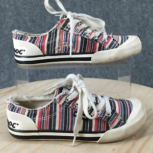 Rocket Dog Shoes Womens 6 Jazzin Casual Sneakers Multicolor Canvas Round Toe