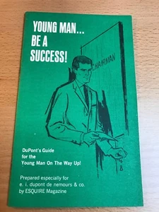 Vintage MCM 1964 'Young Man ... Be a Success' Dupont's Guide from 1964 in EUC - Picture 1 of 7