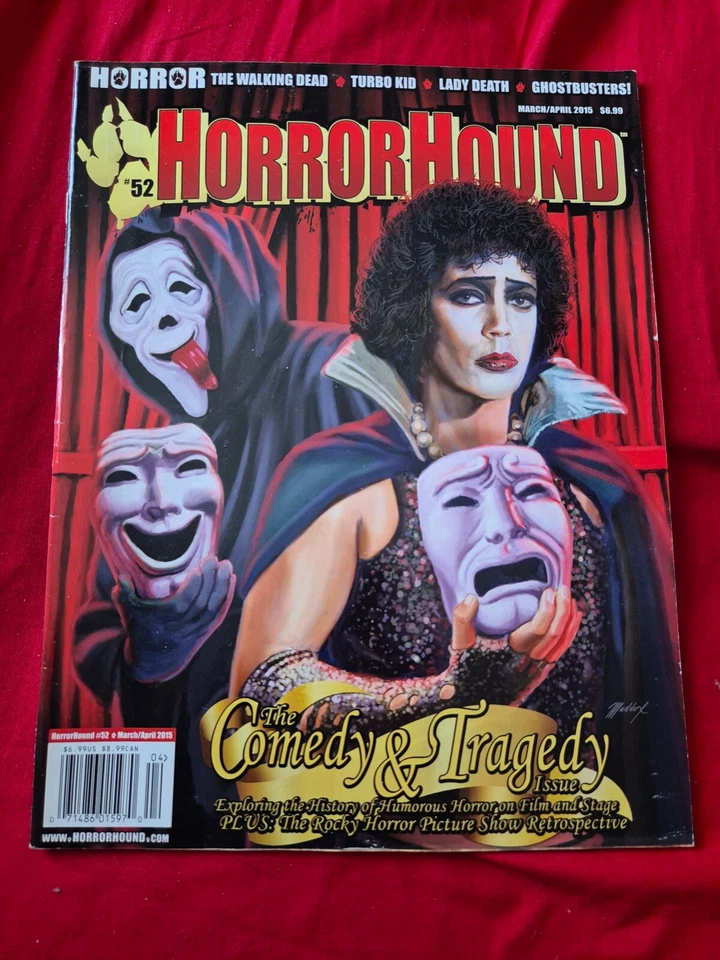 Horrorhound Magazine #52 Walking Dead Rocky Horror Picture Show Ghostbusters - Image 1 of 1