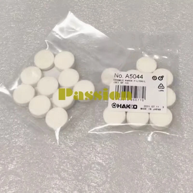 10pcs for HAKKO Ceramic Paper Filter A5044 Replacement to A1033