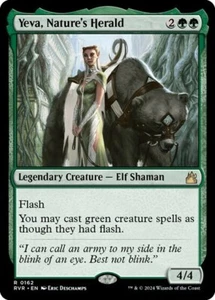 MTG Yeva, Nature's Herald - RVR Ravnica Remastered NM - Picture 1 of 1