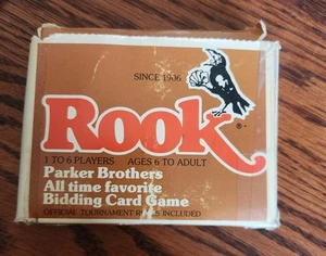 Vintage Rook Card Game Parker Brothers 1978 Edition komplett IOB & Anleitung - Bild 1 von 3