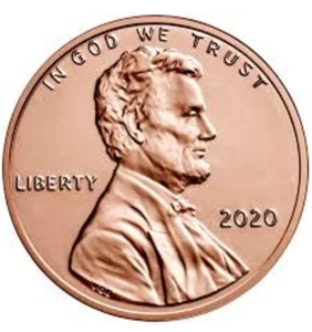 2020-P Lincoln Shield Cents BU Stempelglanz US Mint Münze - Bild 1 von 4