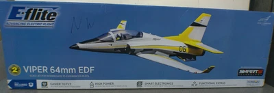 (DAÑADO) E-flite Viper 64 mm EDF Jet BNF-Basic con AS3X y SAFE Select EFL07750 Foto 1 de 4