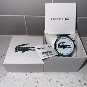 Reloj con correa de silicona verde cocodrilo edición limitada Lacoste para hombre 43 mm - 2011157 - Imagen 1 de 4
