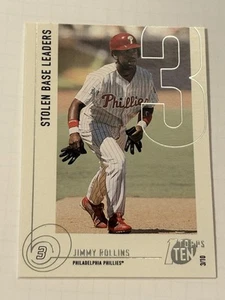 Jimmy Rollins Plus More!~Phillies 10 Card lot~Mint Condition - Picture 1 of 20