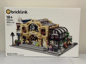 LEGO Bricklink Brick Cross Bahnhof 910034 Neu Versiegelt Nicht mehr im Handel erhältlich Set Selten - Bild 1 von 1
