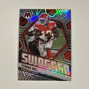 2021 Panini Mosaic Silver Prizm #SWAG2 Tyreek Hill Swagger Kansas City Chiefs - Picture 1 of 5