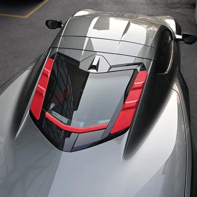 For Corvette C8 Coupe Model 2020+ Rear Dry Bay Vent Blocks Cover Waterproof Trim - Image 1 of 4