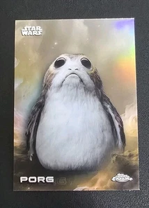 2025 Topps Chrome Star Wars #147 PORG Rainbow Refractor - Picture 1 of 2