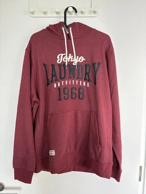 TOKYO LAUNDRY - SUDADERA CON CAPUCHA - TALLA L - BORGOÑA Foto 1 de 4