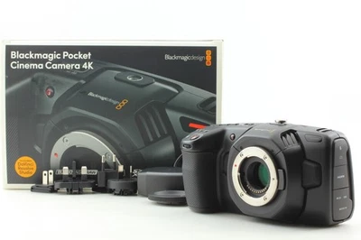 [TOP MINT in Box] Blackmagic Design Pocket Cinema Camera 4K Camcorder From JAPAN - Image 1 of 4