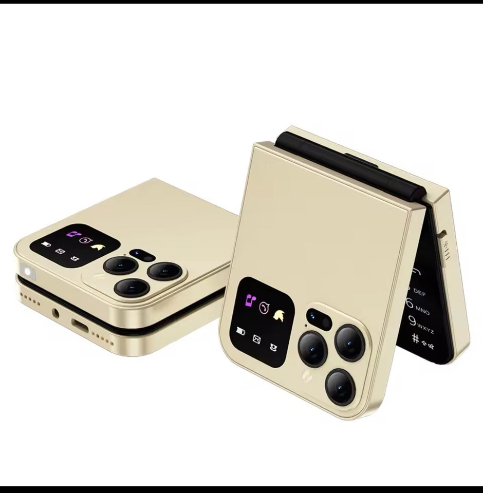 Cellulare Pieghevole Dual Sim: Color Oro Servo A 50 Pro Estate Mare - Immagine 1 di 4