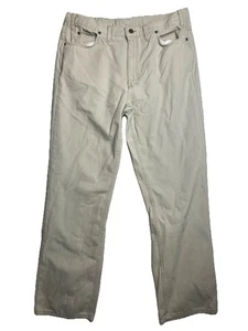 Pantalones de mezclilla Bill’s Khakis para hombre 36x33 rectos 5 bolsillos sarga algodón tostado etiqueta EE. UU. 40x34 - Imagen 1 de 13